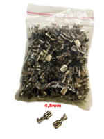 KABLO PAPUCU 4.8MM DİŞİ 250 ADET POŞET