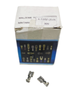 KABLO PAPUCU 6.3MM DİŞİ 300 ADET KUTULU